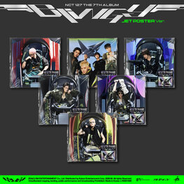 [PREORDER] NCT 127 - BLINGY - [JET POSTER VER.] - 7TH ALBUM