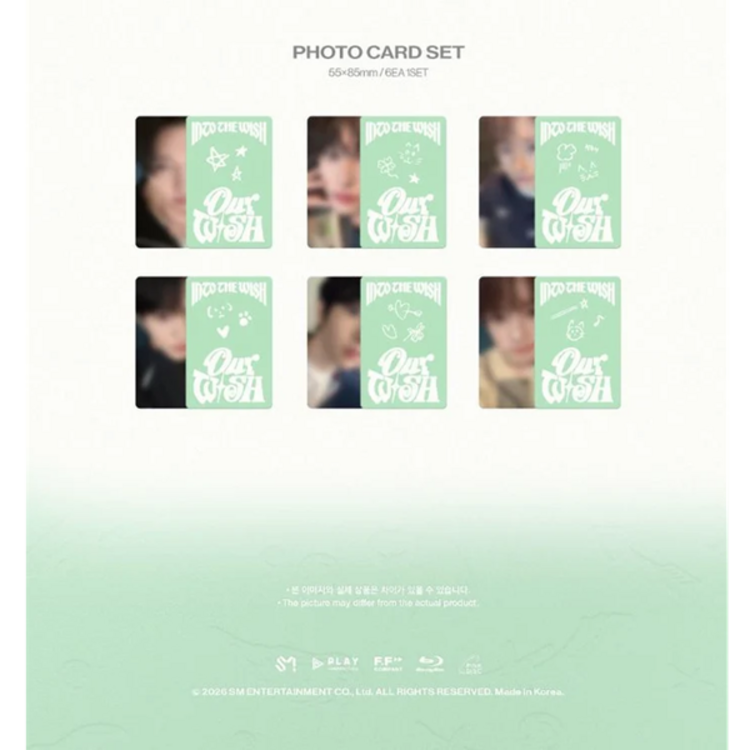 [PREORDER] NCT WISH (엔시티 위시) - [1ST CONCERT TOUR "INTO THE WISH : OUR WISH"] BLU RAY + PHOTOCARD SET