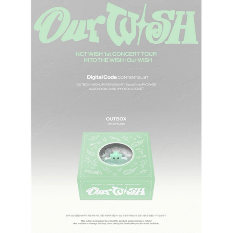[PREORDER] NCT WISH (엔시티 위시) - [1ST CONCERT TOUR "INTO THE WISH : OUR WISH"] DIGITAL CODE + PHOTOCARD SET