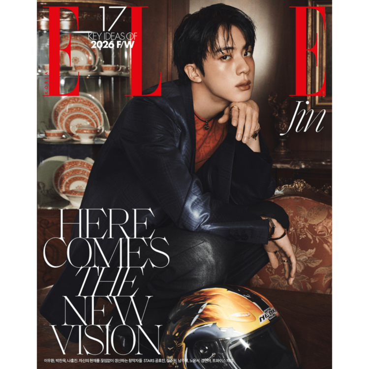 ELLE [KOREA] MAGAZINE - "JIN" - AUGUST 2026 ISSUE