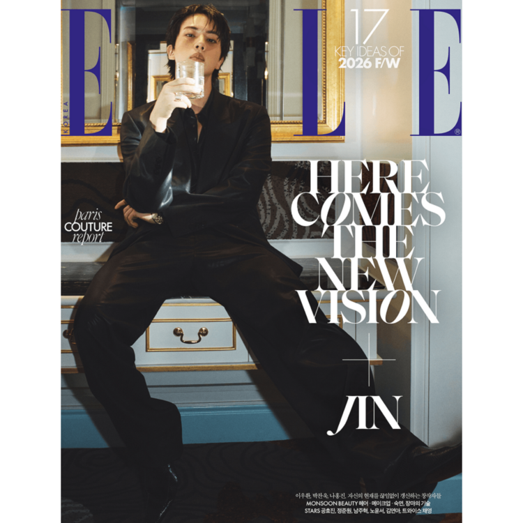 ELLE [KOREA] MAGAZINE - "JIN" - AUGUST 2026 ISSUE