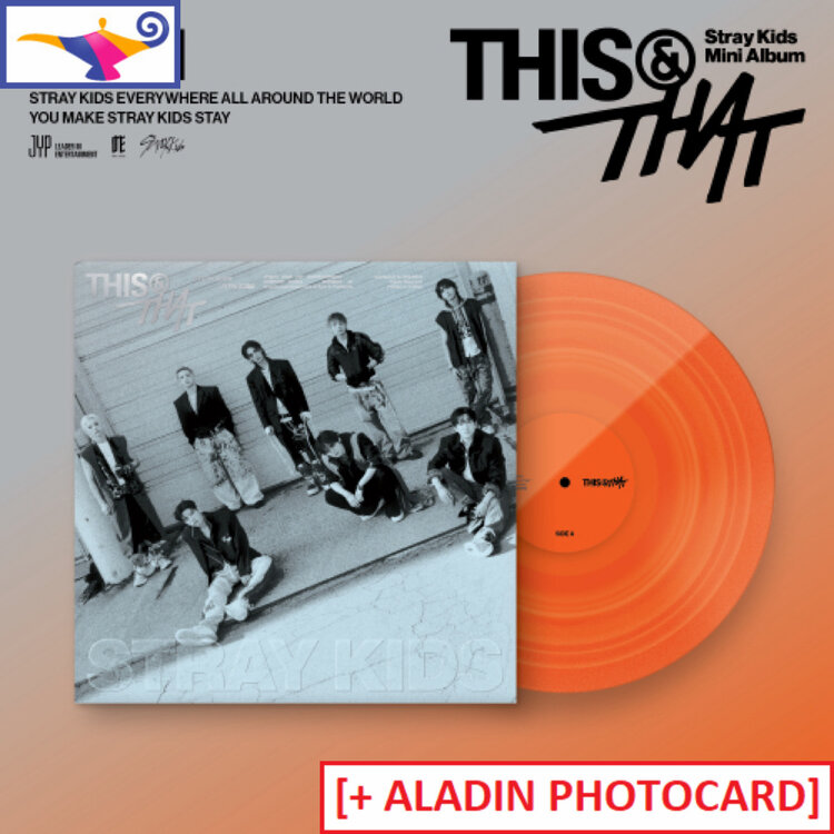 STRAY KIDS (스트레이 키즈) - [THIS & THAT] (LP VER.) - 10TH MINI ALBUM + [ALADIN PC]