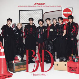 ATEEZ (エイティーズ) - BAD [FLASH PRICE VER.] 5TH SINGLE ALBUM (JAPAN)