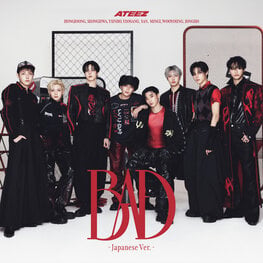 ATEEZ (エイティーズ) -  BAD [LIMITED B VER.] 5TH SINGLE ALBUM (JAPAN)