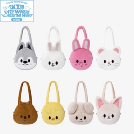 STRAY KIDS (스트레이 키즈) - [SKZOO EVERYWHERE ALL AROUND THE WORLD] FACE SHOULDER BAG