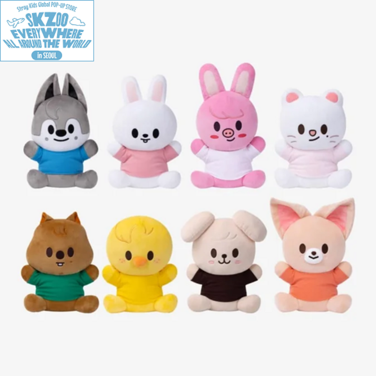 STRAY KIDS (스트레이 키즈) - [SKZOO EVERYWHERE ALL AROUND THE WORLD] SKZOO PLUSH HUG ME VER.