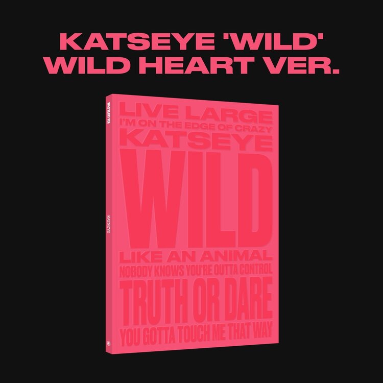 KATSEYE - WILD - [WILD HEART VER.] - 3RD EP (INTERNATIONAL RETAILER EXCLUSIVE)