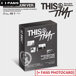 STRAY KIDS (스트레이 키즈) - [THIS & THAT] (FANS ALBUM VER.) - 10TH MINI ALBUM + [FANS PC]