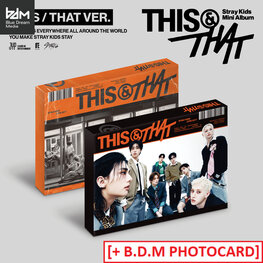 STRAY KIDS (스트레이 키즈) - [THIS & THAT] - 10TH MINI ALBUM + [BDM PC]