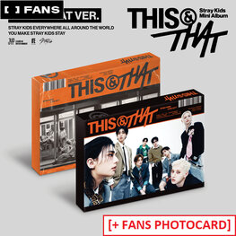 STRAY KIDS (스트레이 키즈) - [THIS & THAT] - 10TH MINI ALBUM + [FANS PC]