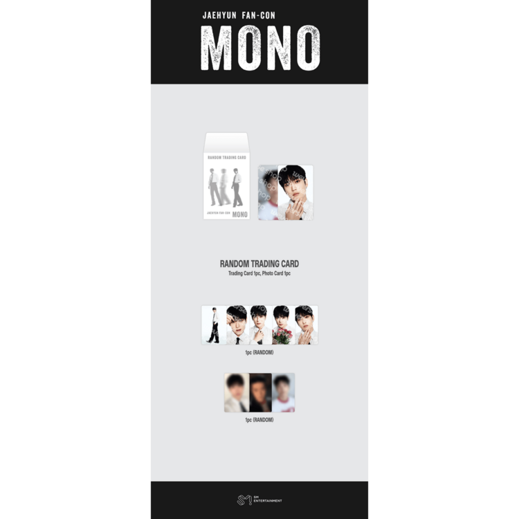 JAEHYUN (재현) [NCT 127] - [2026 JAEHYUN FAN-CON "MONO"]  RANDOM TRADING CARD