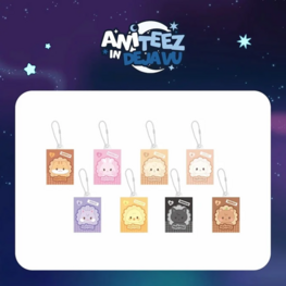 [PREORDER] ATEEZ (에이티즈) - [ANITEEZ IN DEJA VU] RANDOM MINIATURE KEYRING
