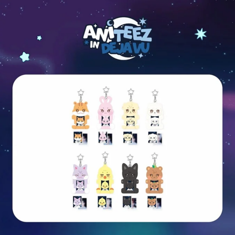 [PREORDER] ATEEZ (에이티즈) - [ANITEEZ IN DEJA VU] ACRYLIC MAGNETIC ID PHOTO HOLDER