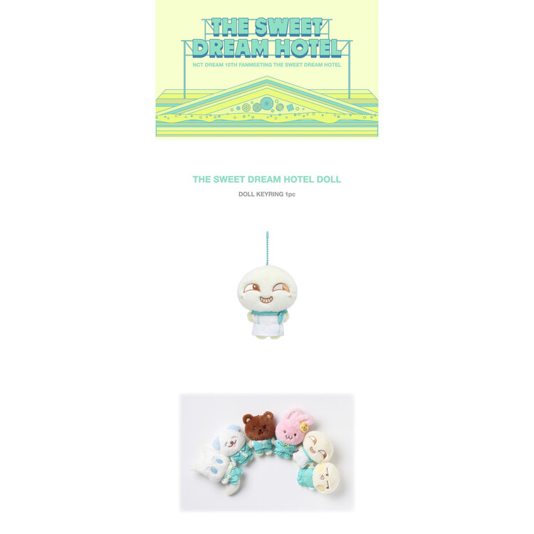 [PREORDER] NCT DREAM (엔시티 드림) - [10TH FANMEETING THE SWEET DREAM HOTEL] DOLL KEYRING