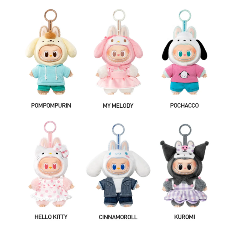 POP MART POP MART - THE MONSTERS X HELLO KITTY AND FRIENDS - PLUSH PENDANT BLINDBOX