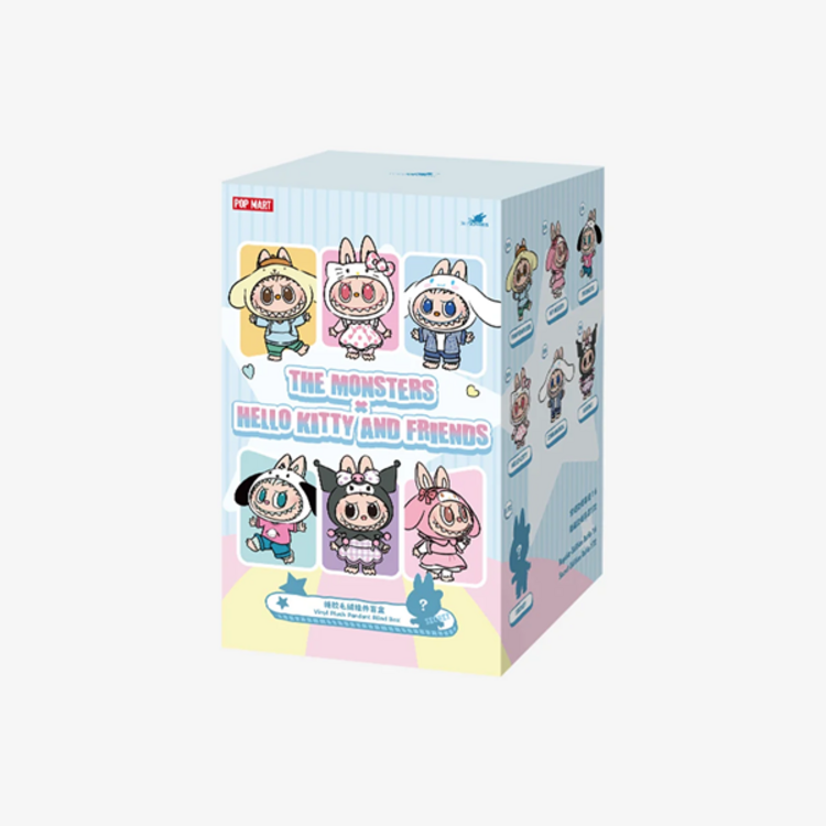 POP MART POP MART - THE MONSTERS X HELLO KITTY AND FRIENDS - PLUSH PENDANT BLINDBOX