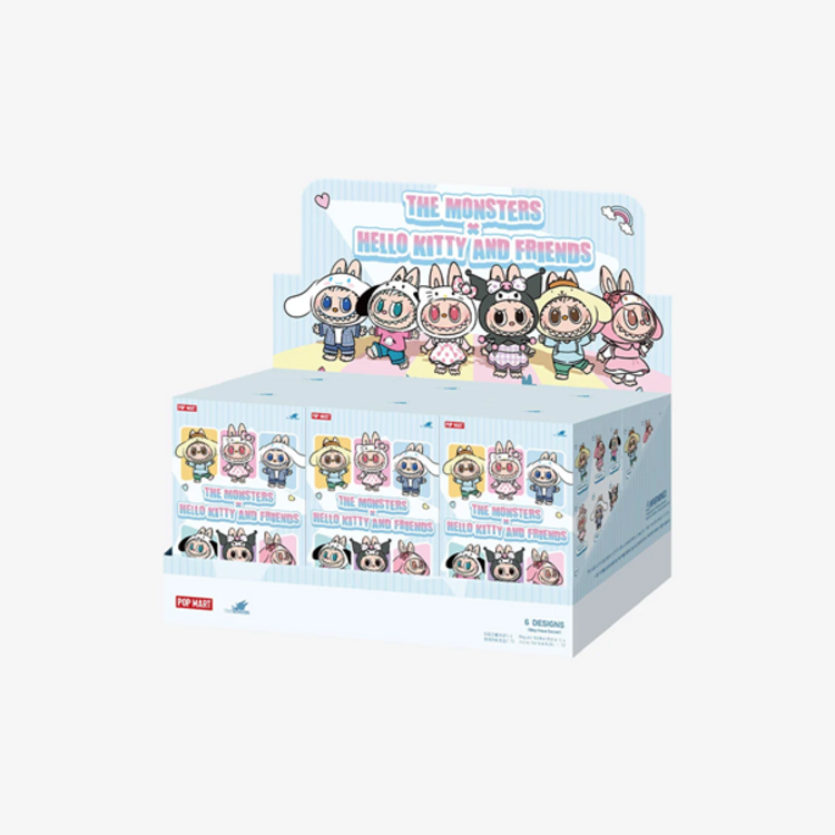 POP MART POP MART - THE MONSTERS X HELLO KITTY AND FRIENDS - PLUSH PENDANT BLINDBOX
