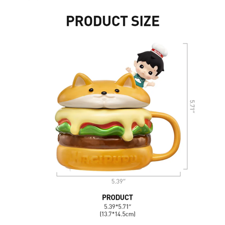 POP MART POP MART - HACIPUPU - 3D CERAMIC CUP (14.5CM)