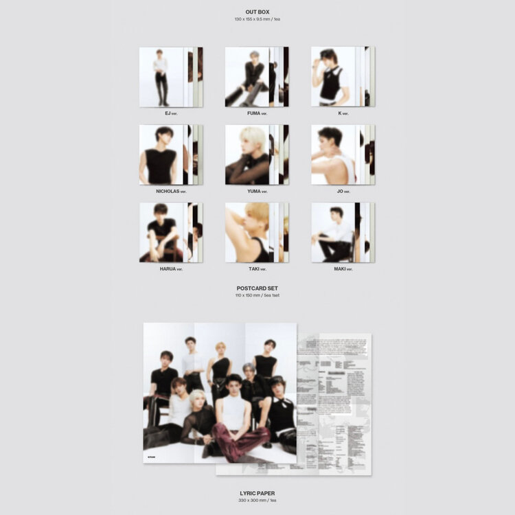 [PREORDER] &TEAM (앤팀) - MARK ON ME (SOLO VER.) - 2ND MINI ALBUM (KOREAN)