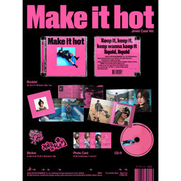 [PREORDER] MINHO (최민호) [SHINEE] - MAKE IT HOT - [JEWEL CASE VER.] - 2ND MINI ALBUM