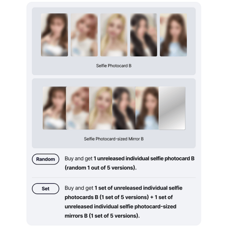 [PREORDER] LE SSERAFIM (르세라핌) - MADE MY NIGHT (COMPACT VER.) - 2ND SINGLE ALBUM + [WEVERSE GIFT]