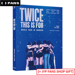TWICE (트와이스) - [THIS IS FOR] WORLD TOUR IN INCHEON - [BLU RAY] PACKAGE + [FANS SHOP GIFT]