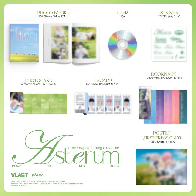 PLAVE (플레이브) - ASTERUM (PHOTOBOOK VER.) - 1ST MINI ALBUM