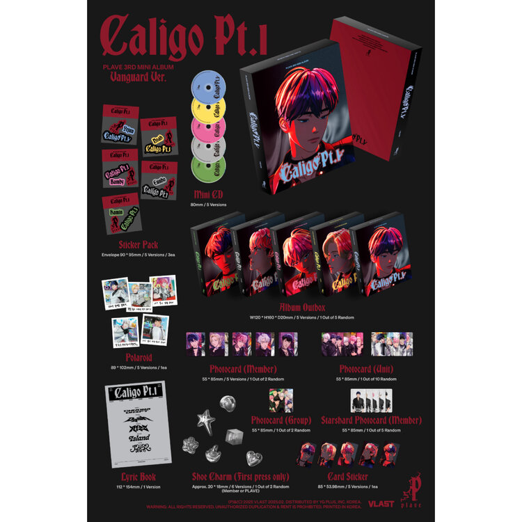 PLAVE (플레이브) - CALIGO PT.1 (VANGUARD VER.) - 3RD MINI ALBUM