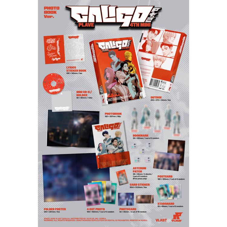 PLAVE (플레이브) - CALIGO PT.2 - [PHOTOBOOK VER.] - 4TH MINI ALBUM