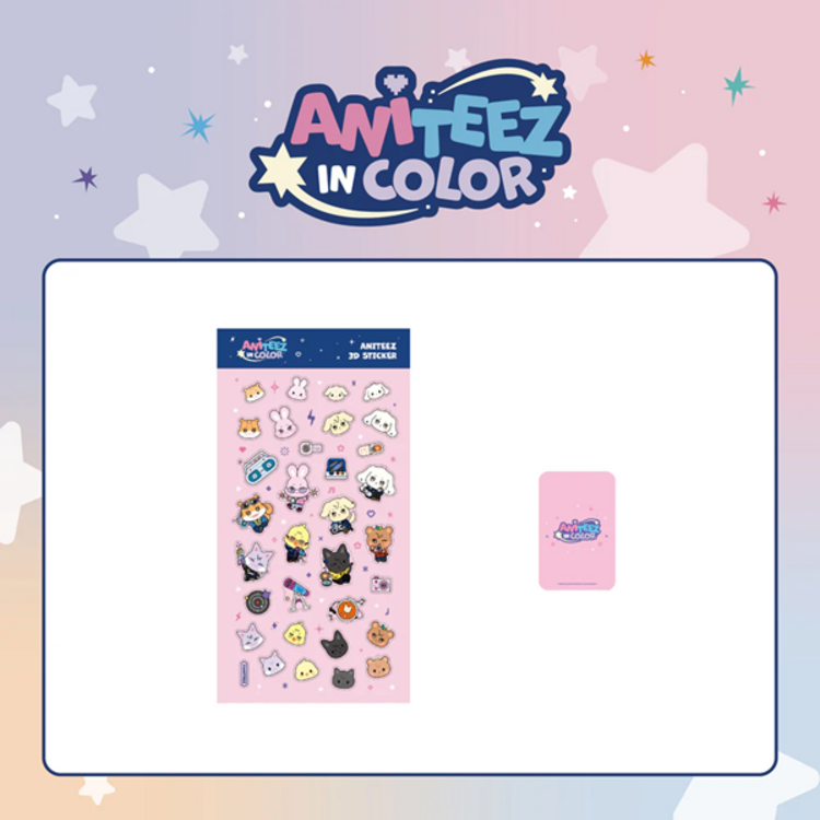 ATEEZ (에이티즈) - [ANITEEZ IN COLOR] ANITEEZ 3D STICKER