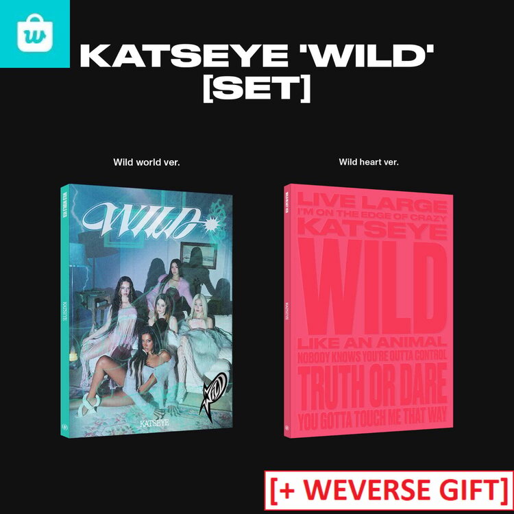 KATSEYE - WILD - 3RD EP + [WEVERSE GIFT]