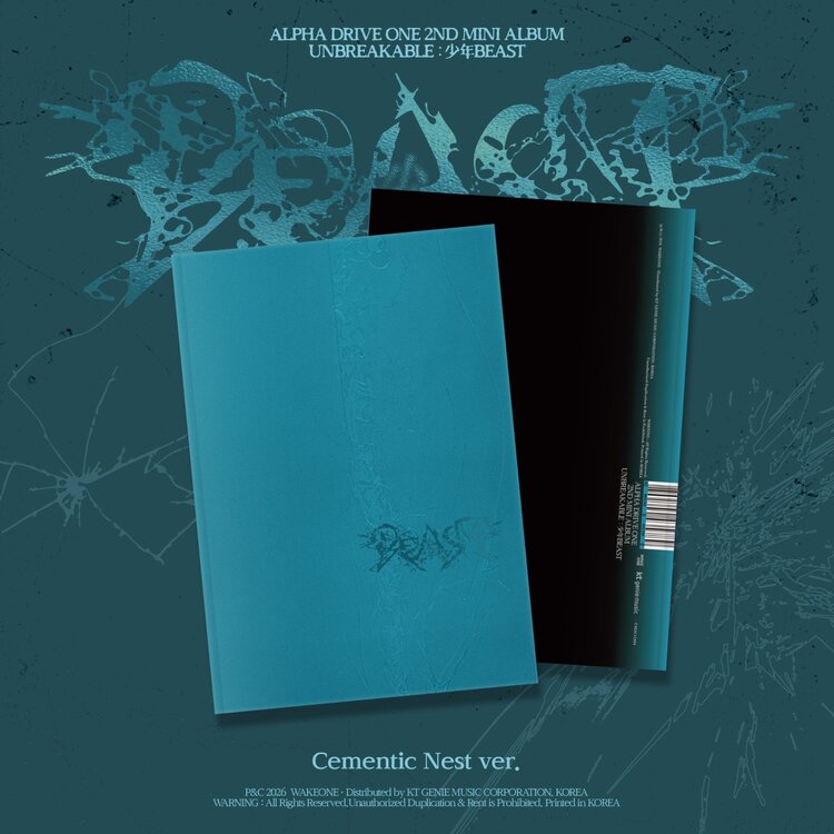 ALPHA DRIVE ONE (알파드라이브원) - UNBREAKABLE : 少年BEAST - [CEMENTIC NEST VER.] - 2ND MINI ALBUM