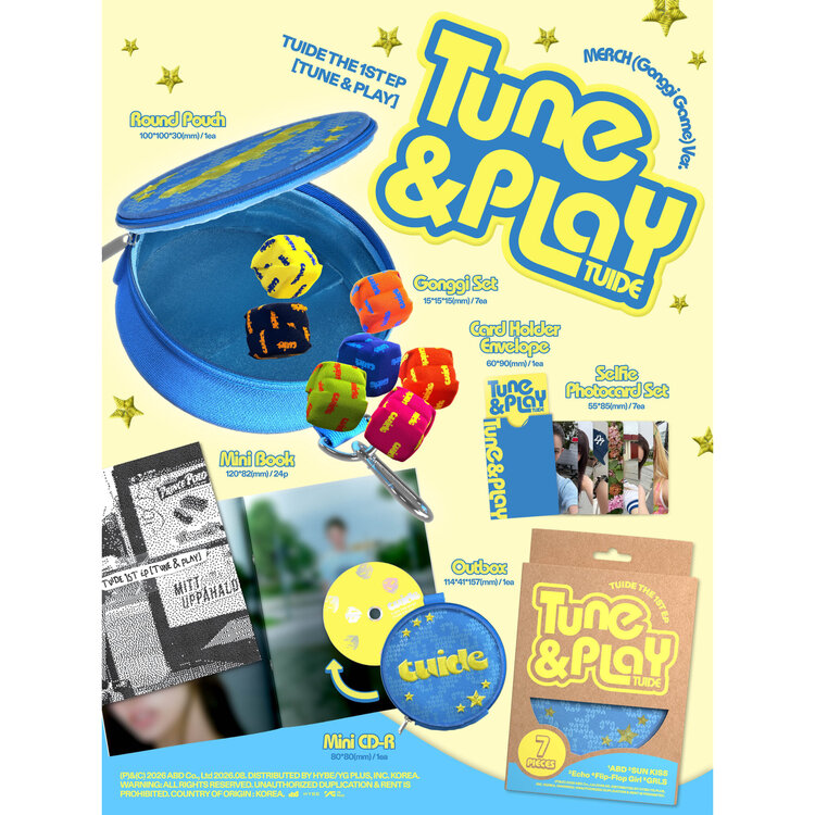TUIDE (튜이드) - TUNE & PLAY - [MERCH / GONGGI GAME VER.] THE 1ST EP