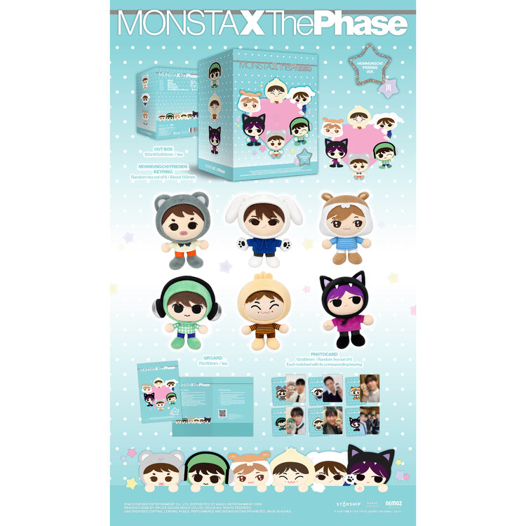 [PREORDER] MONSTA X (몬스타엑스) - THE PHASE (MONMUNGCHI FRIENDS VER.) - EP