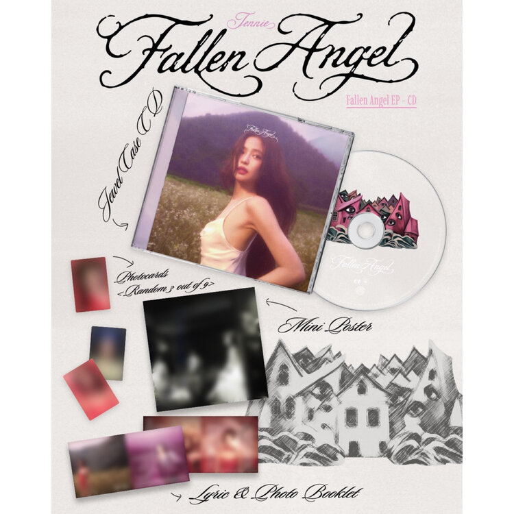 [PREORDER] JENNIE (김제니) [BLACKPINK] - FALLEN ANGEL - EP