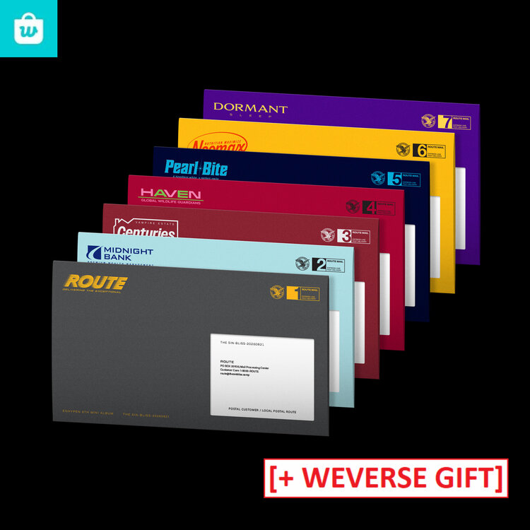 ENHYPEN (엔하이픈) - THE SIN : BLISS  [ENGENE VER.] - 8TH MINI ALBUM + [ WEVERSE GIFT]