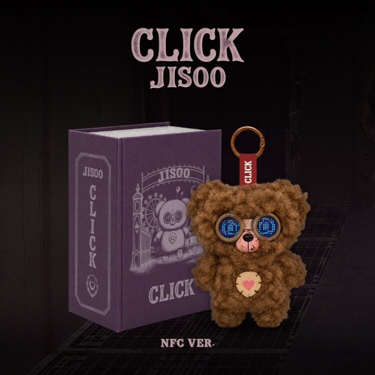 [PREORDER] JISOO (김지수) [BLACKPINK] - CLICK (BABY BEAR NFC VER.) - SINGLE ALBUM
