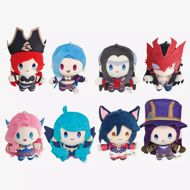LEAGUE OF LEGENDS - MAGNETIC PLUSH KEYCHAIN BLINDBOX