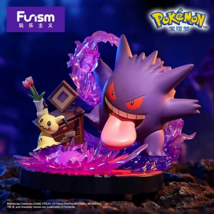 FUNISM POKEMON - ECTOPLASMA & MIMIKYU - PRIME FIGURE