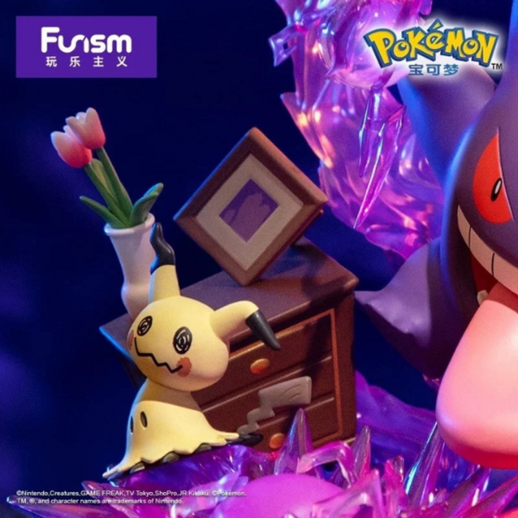 FUNISM POKEMON - ECTOPLASMA & MIMIKYU - PRIME FIGURE