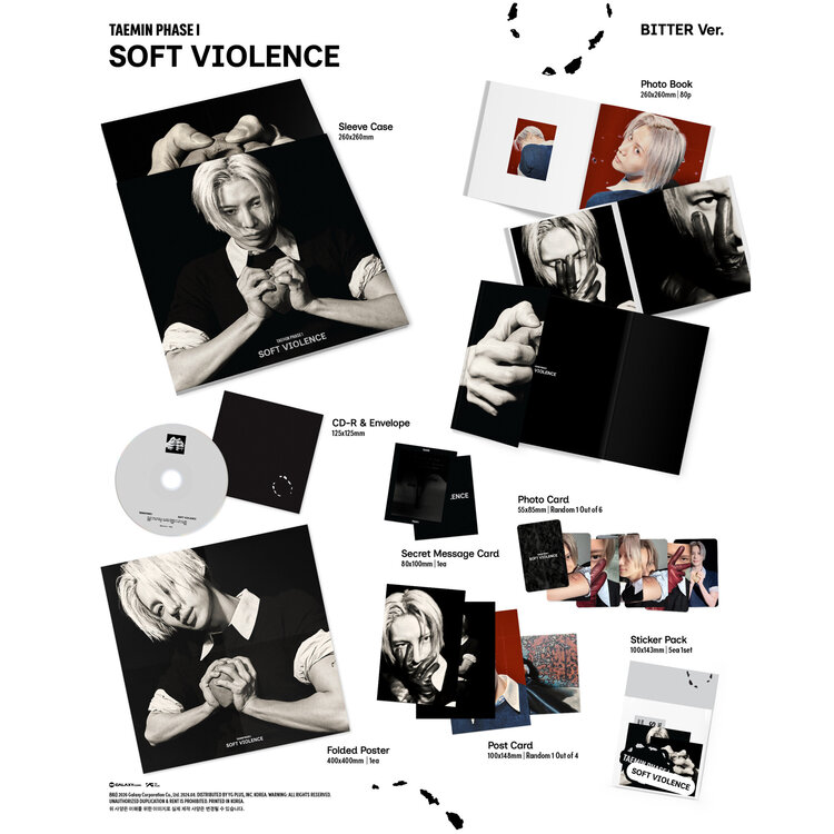 TAEMIN (태민) [SHINEE] - PHASE 1 : SOFT VIOLENCE (PHOTOBOOK VER.) - ALBUM
