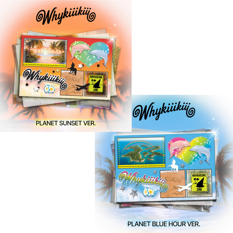 [PREORDER] KIIIKIII (키키) - WHYKIIIKIII (PLANET VER.) (LIMITED EDITION) - 3RD EP