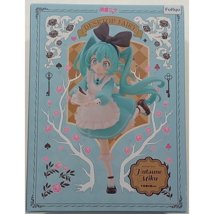 FURYU VOCALOID - HATSUNE MIKU [WONDERLAND VER.] - DESKTOP FAIRY FIGURE