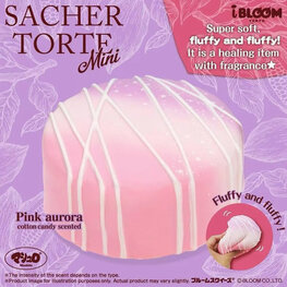 I-BLOOM - SACHER TORTE MINI (PINK AURORA / LIMITED) - SQUISHY