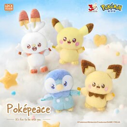 LDCX - POKEPEACE - [PEACEFUL FIRST ENCOUNTER SERIES] - PLUSH BLINDBOX
