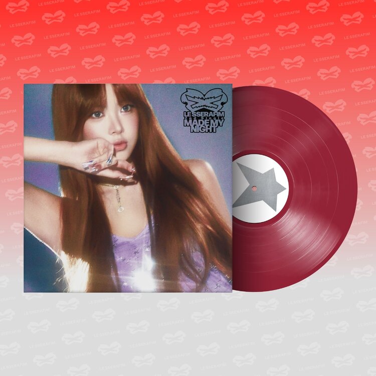 [PREORDER] LE SSERAFIM (르세라핌) - MADE MY NIGHT (VINYL VER.) - 2ND SINGLE ALBUM