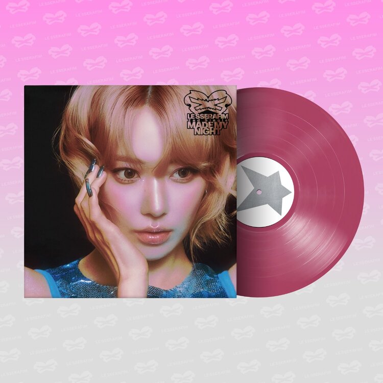 [PREORDER] LE SSERAFIM (르세라핌) - MADE MY NIGHT (VINYL VER.) - 2ND SINGLE ALBUM