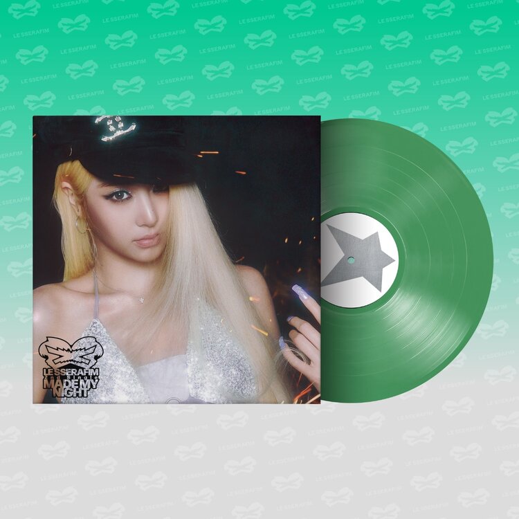 [PREORDER] LE SSERAFIM (르세라핌) - MADE MY NIGHT (VINYL VER.) - 2ND SINGLE ALBUM