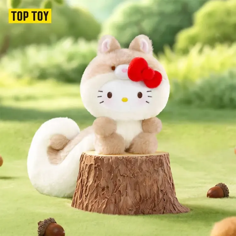 TOP TOY - HELLO KITTY [HEALING FOREST SERIES] - PLUSH BLINDBOX