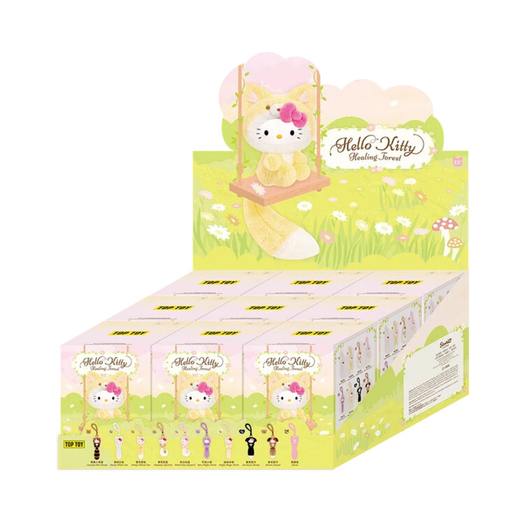 TOP TOY - HELLO KITTY [HEALING FOREST SERIES] - PLUSH BLINDBOX